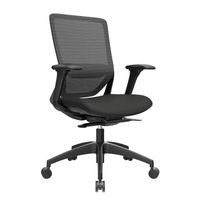 Silla Ergonómica Reclinable Slider Brazo 4D. Loop Gerencial Negro Ofideas
