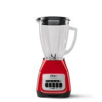 LICUADORA OSTER 1.5L 550W BOTONES ROJA