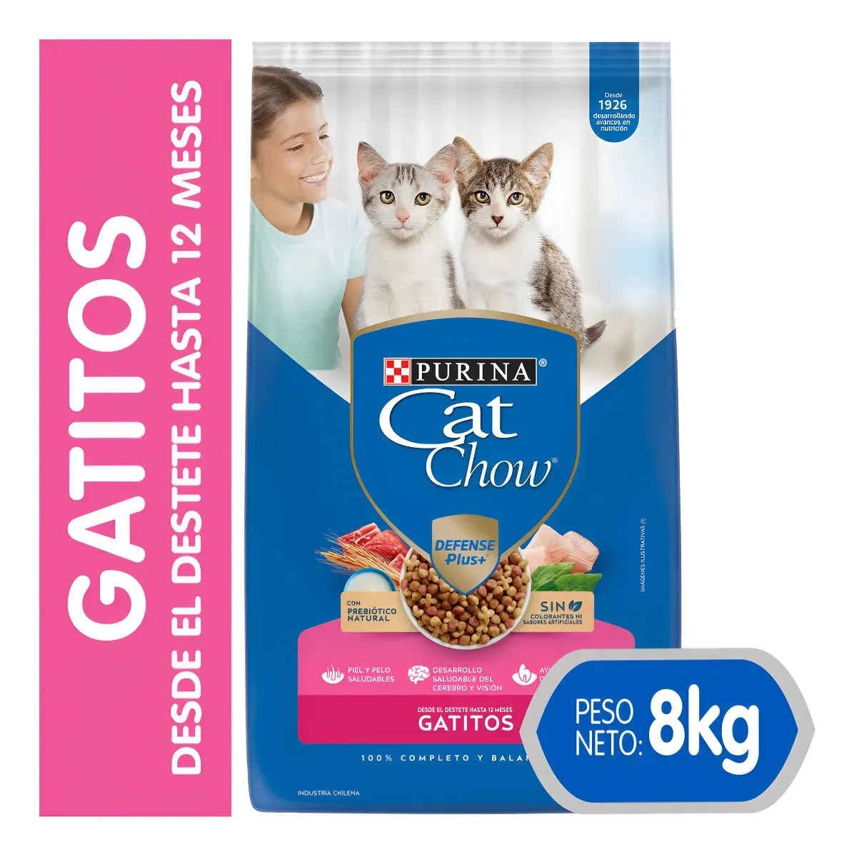 Alimento Para Gatos Cat Chow Gatitos 8 Kg