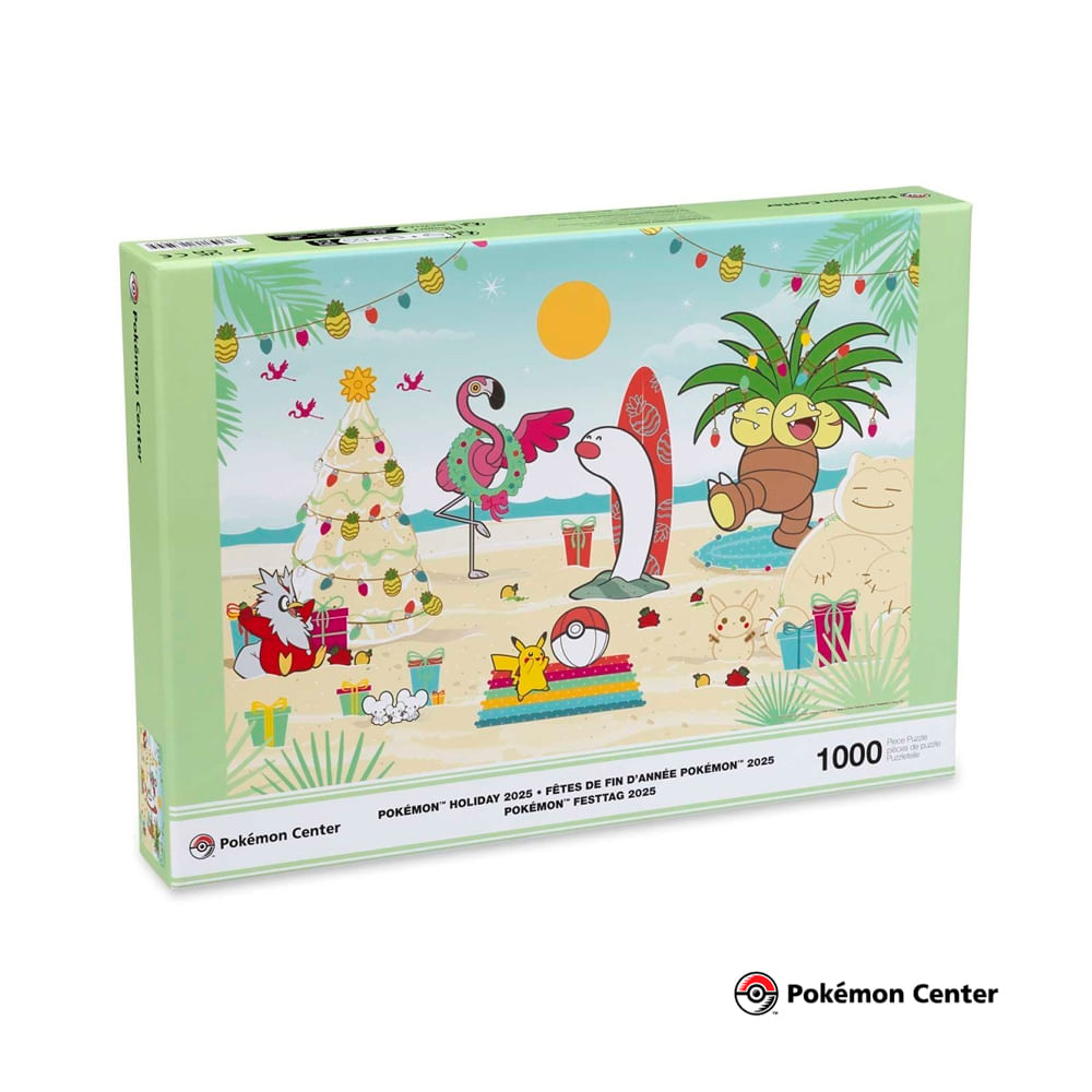 Pokemon Center Rompecabeza Holiday 2025 1000 Piezas