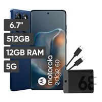 Smartphone MOTOROLA Edge 60 6.7"" 12GB 512GB 50MP Gibraltar Sea