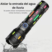 Linterna Táctica Profesional 3000 Metros Alta Potencia