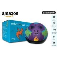 Amazon Echo Dot Kids Dragon 5ta Gen con Asistente de Voz Smart Alexa