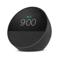 Amazon Echo Spot Altavoz Smart Alarm Con Reloj Y Alexa Color Negro