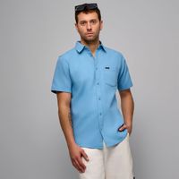 Camisa Hombre Aereal Solid Washed