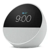 Amazon Echo Spot Altavoz Smart Alarm Con Reloj Y Alexa Color Blanco