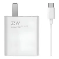 Cargador Xiaomi MDY-11-EX usb-a de pared con cable carga rápida blanco