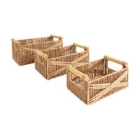 Set de 3 estuches Eugene Beige Atmosphera