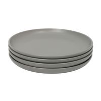 Set de 4 Platos Tendidos Gris 26.5cm Orange