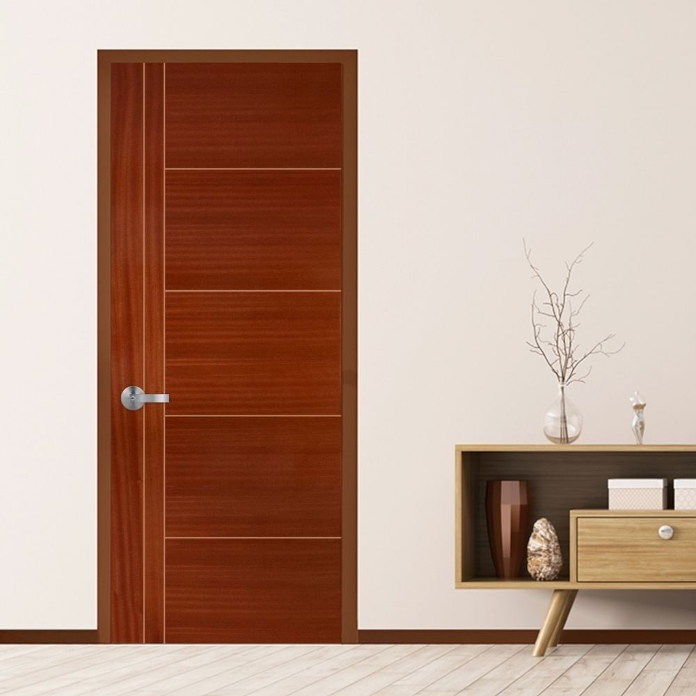 Puerta Carpintera Sapelli Veneto 40x700x2070mm Dimfer