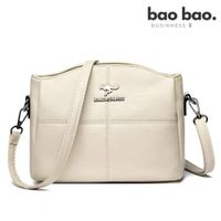 CARTERA DE CUERO PARA MUJER BOLSO MORRAL PEQUEÑO ELEGANTE JUVENIL