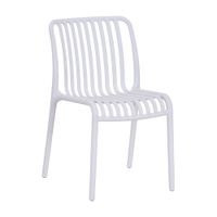 Silla Plástica Blanco 42 x 58 x 80cm Orange