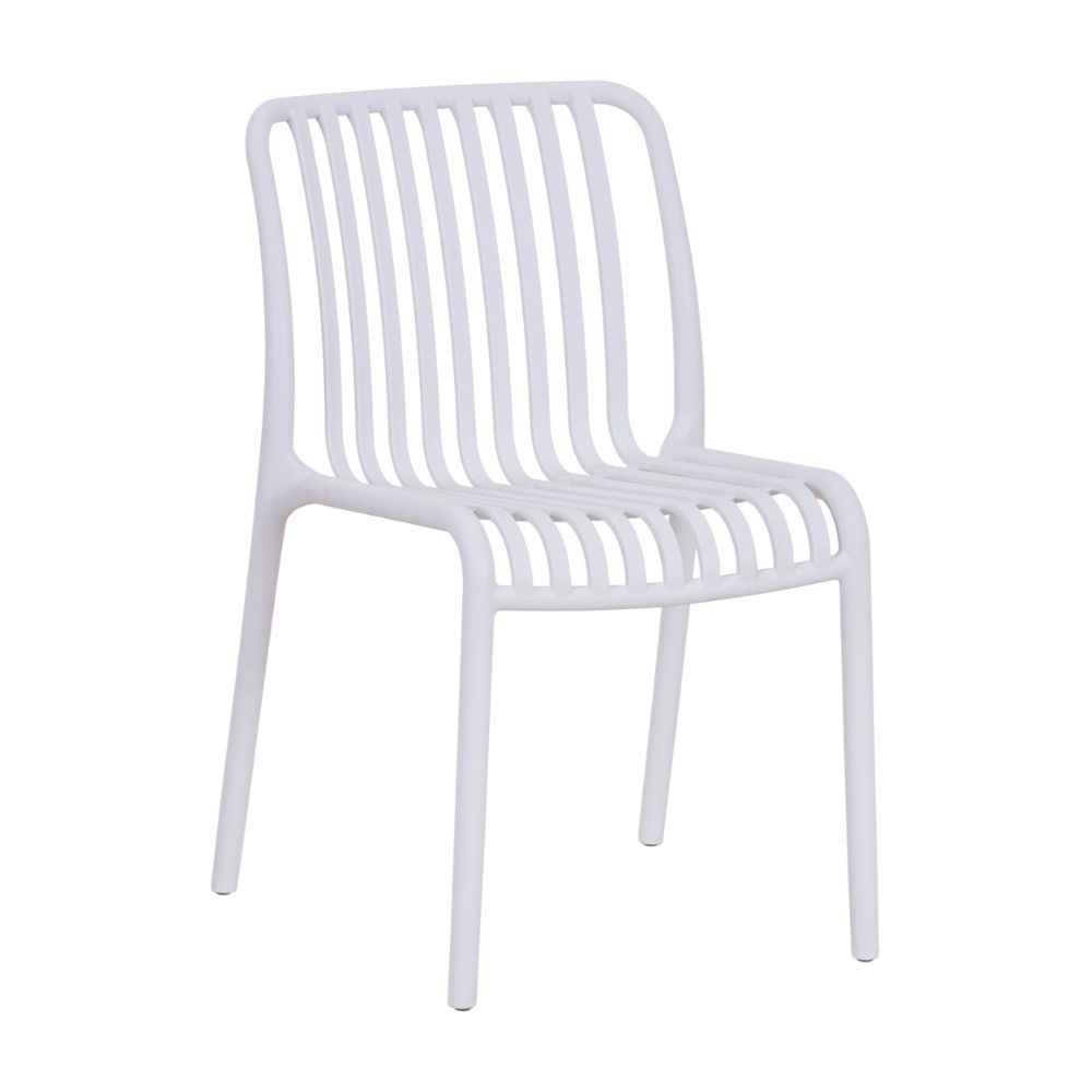Silla Plástica Blanco 42 x 58 x 80cm Orange