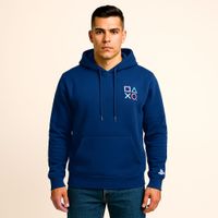 Polera Azul Logo PlayStation Caballero