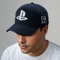 Gorra Negra Logo PlayStation