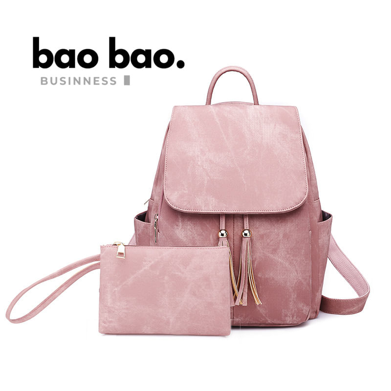 MOCHILA PEQUEÑA CARTERA DE HOMBRO DE CUERO PARA MUJER