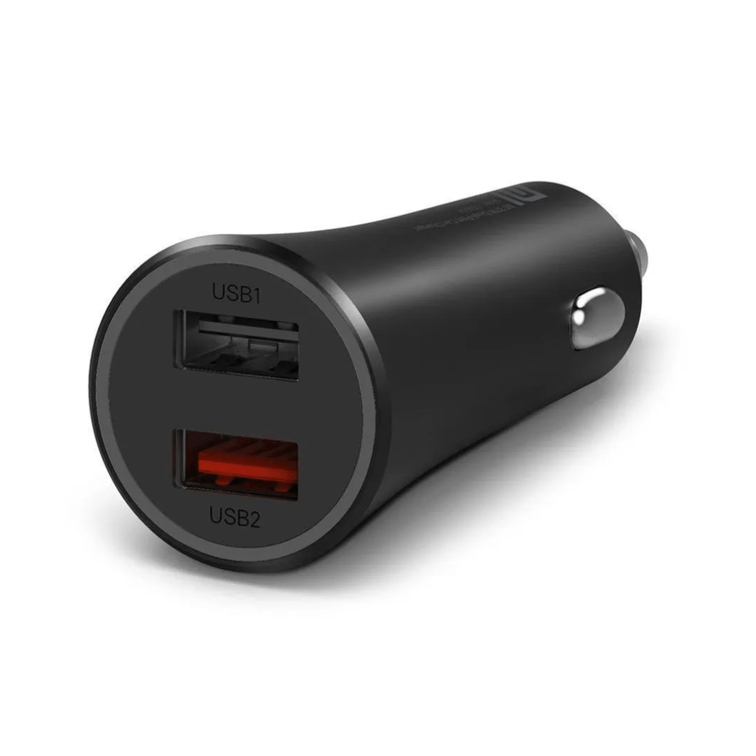 CARGADOR DE AUTO XIAOMI ENTRADA DUAL 37W