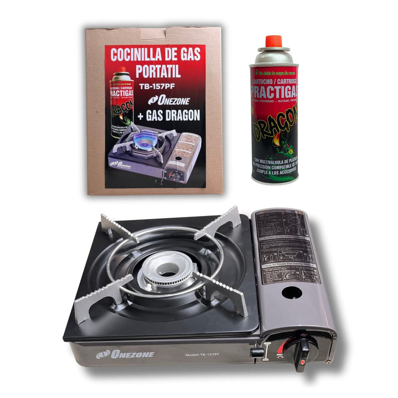 Cocina Portátil ONEZONE para Camping – Compacta y Segura