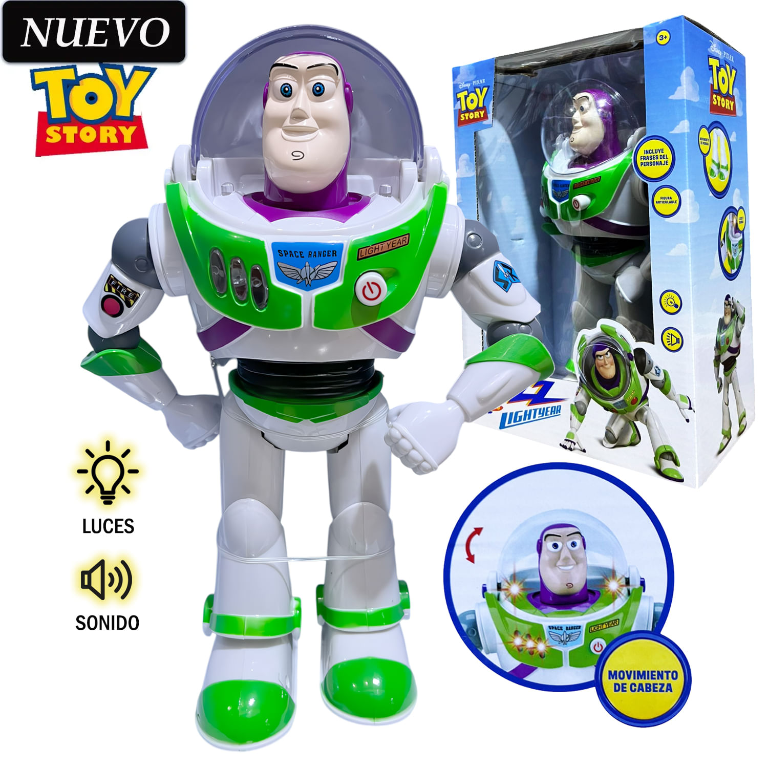 Juguete Figura De Acción Buzzlightyear Toy Story EJ889