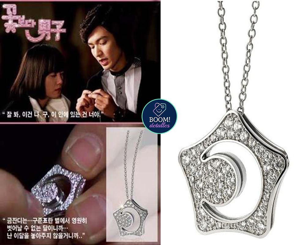 Collar Boys Over Flowers F4 Moda Coreana Mujer Kpop Luna y Estrella Los Chicos son Mejores que las F