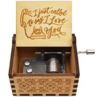 Cajita Musical I Just Called To Say I Love You Romance Regalo Novios Aniversario San Valentín