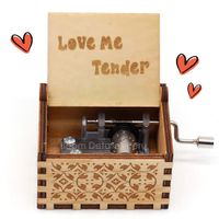 Caja Musical Elvis Presley - Love Me Tender