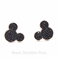 Aretes Para Mujer Ácero Quirúrgico Mickey Mouse Regalo San Valentin Aniversarios