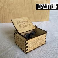 Caja Musical Stairway in Heaven Led Zeppelin Banda de Rock Coleccionables Música