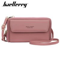 Morral Para Mujer Cartera y Bolso de Cuero Para Mujer Billetera Crossbody - Color Rosado
