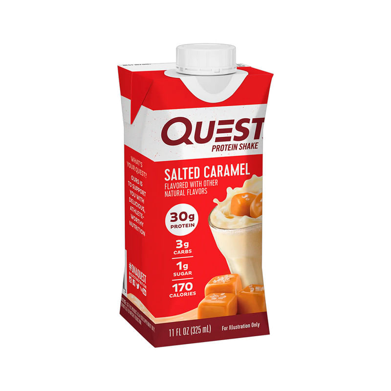 Protein Shake 325ml - Quest Nutrition - Salted Caramel