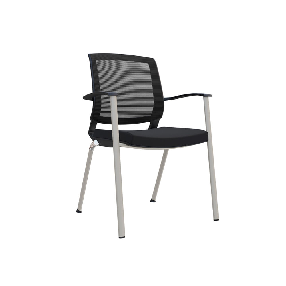 Silla Fija Interlocutora Amia Negro Ofideas