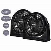 Set x2 Ventiladores de Mesa y Pared Silencioso 10"", 25w, 3 Velocidades