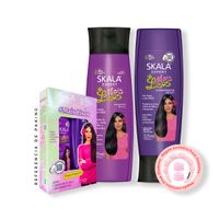Shampoo 325ml  + Acondicionador Mais Lisos Skala Expert 200ml + REGALO