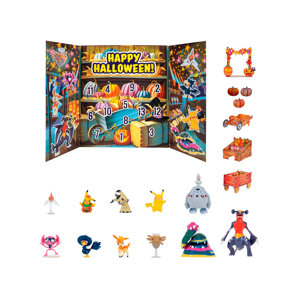 Pokemon Halloween Calendario Edicion Especial 2025