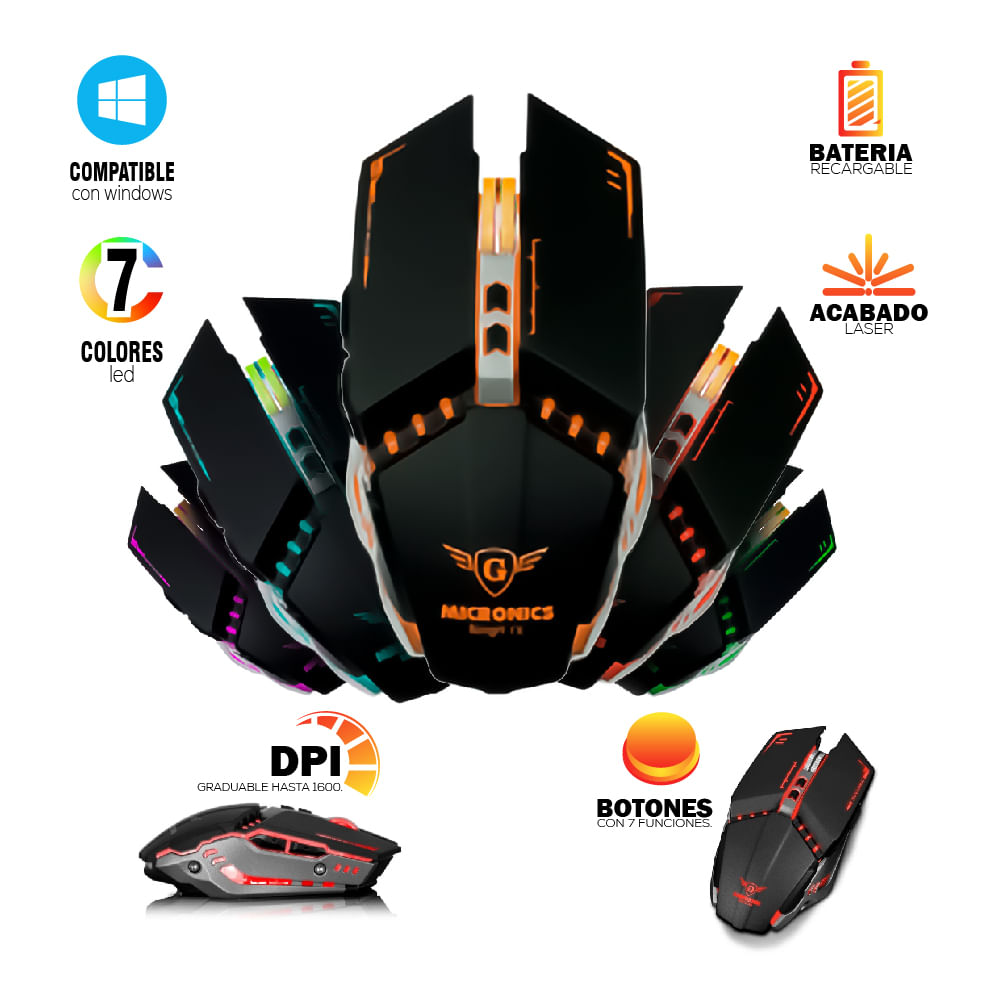 Mouse Gamer Micronics Ranger RX