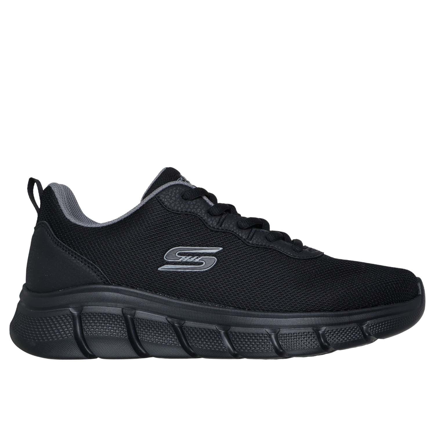 Zapatillas Urbanas Skechers Hombre Bobs B Flex 118109 Negro