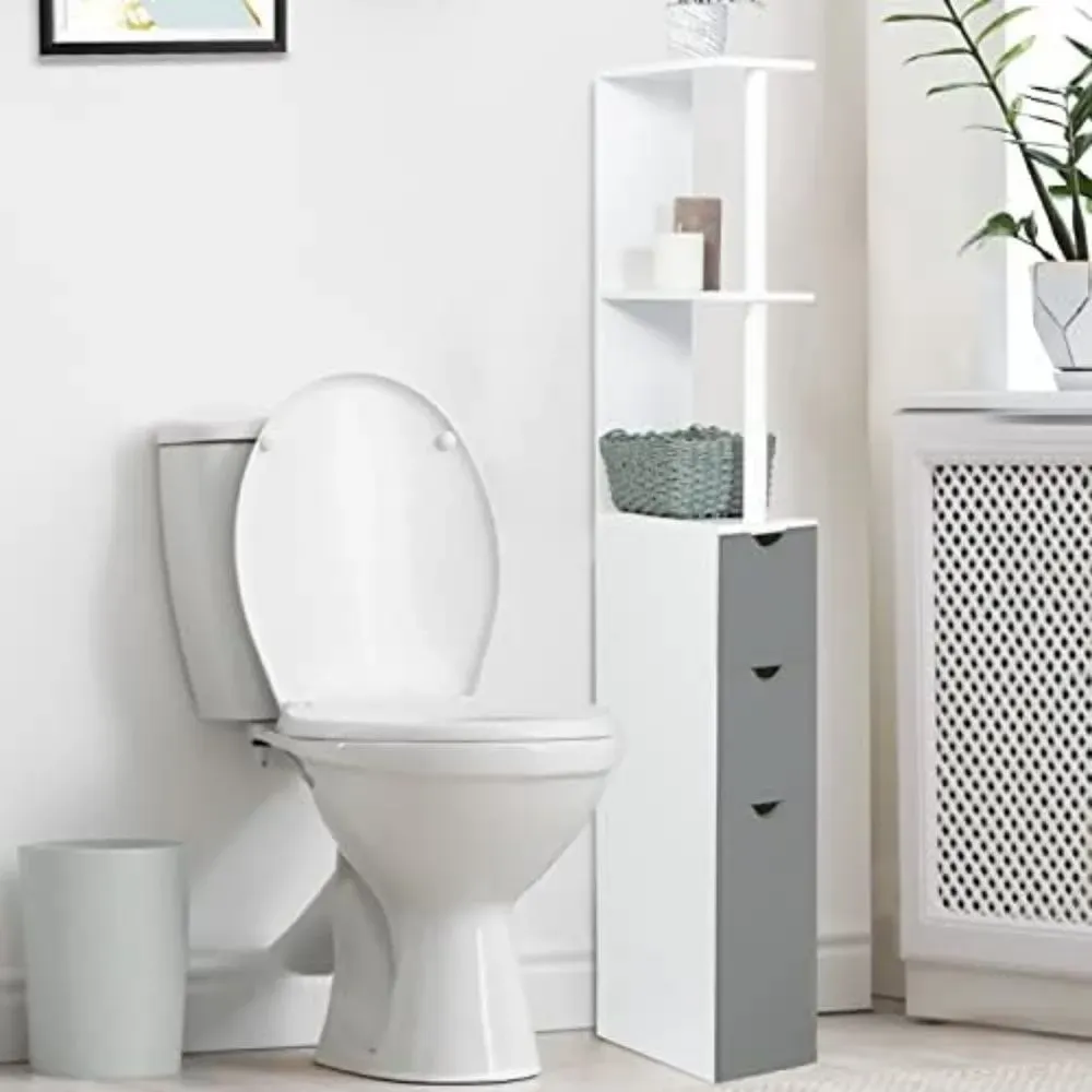 Mueble Moderno para Baño Paracas color Blanco/Gris TU MESITA
