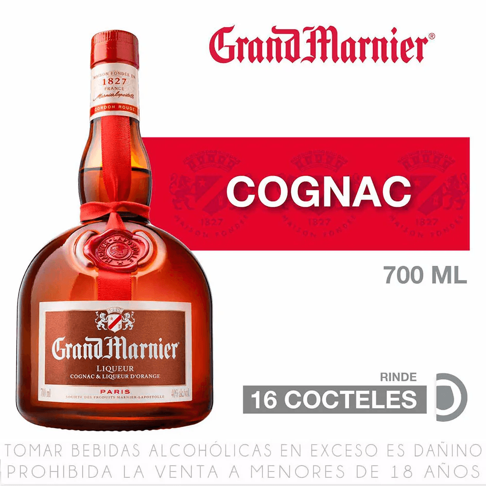 Brandy GRAND MARNIER Cordon Rouge Botella 700ml