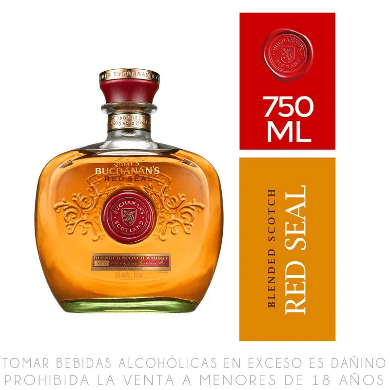 Whisky BUCHANAN'S Red Seal Botella 750ml
