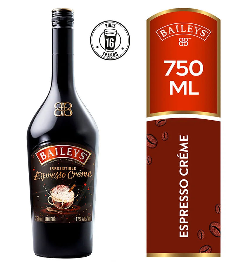 Licor de Crema BAILEYS Espresso Creme Botella 750ml