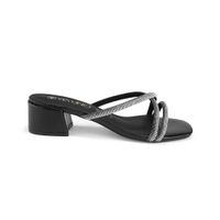 Sandalias Via Uno Mujer 6V9519-6 Negro