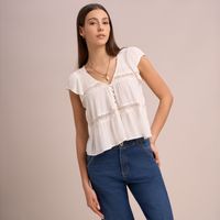 Blusa Mujer Amc White