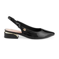Zapatos De Vestir Via Uno Mujer Pl528 Negro