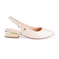 Zapatos De Vestir Via Uno Mujer Pl528 Beige