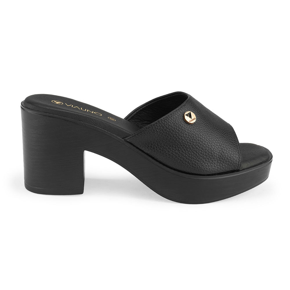 Sandalias Via Uno Mujer 3T23732-7 Negro
