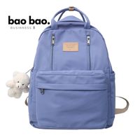 MOCHILA IMPERMEABLE MULTIFUNCIÓN PORTA LAPTOP JUVENIL UNISEX ESTILO COREANO