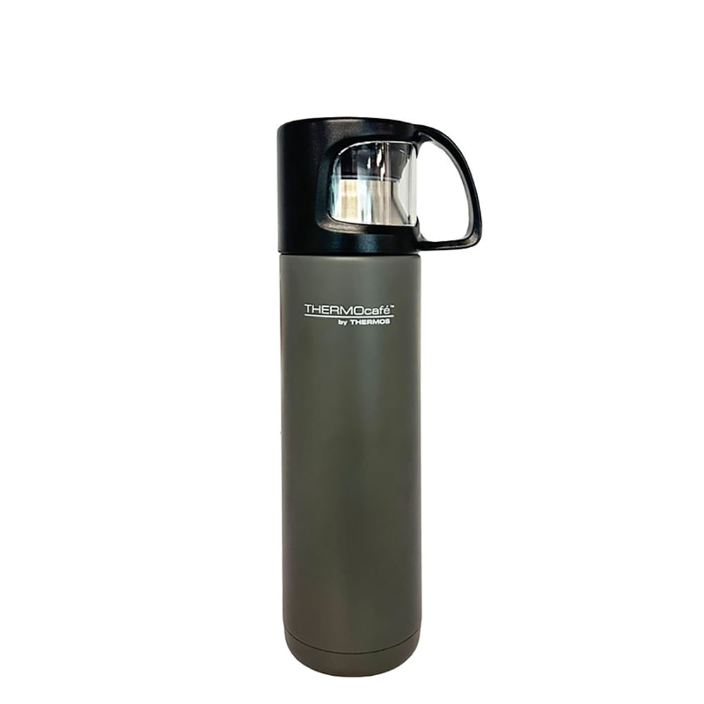 THERMOS TERMO 500ml TOMATODO DE ACERO INOXIDABLE GRIS