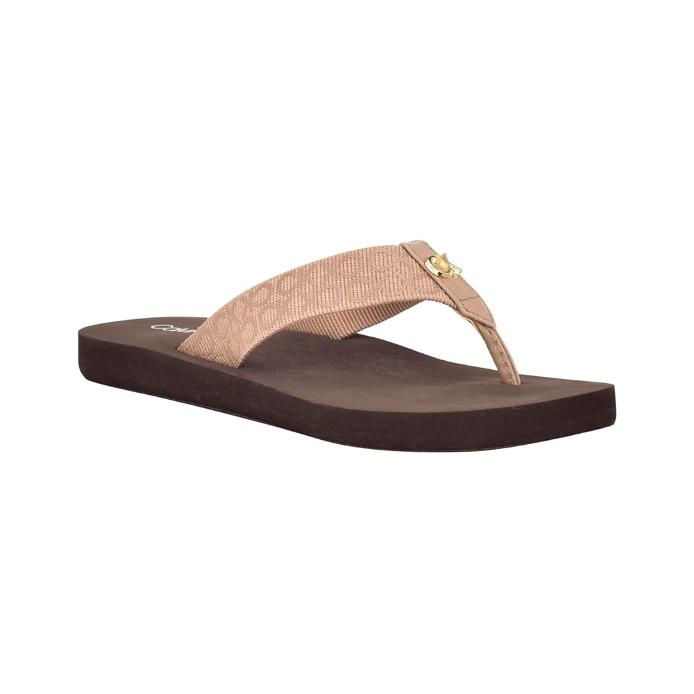 Sandalia Calvin Klein Caluha Taupe 240 para Dama Talla 5