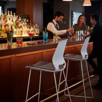 Silla Para Bar Butaco Marly Gris Ofideas