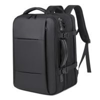 Mochila Ejecutiva Expandible Negro